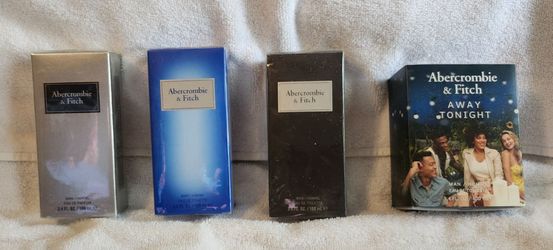 4 Abercrombie & Fitch Men Cologne New and Sealed