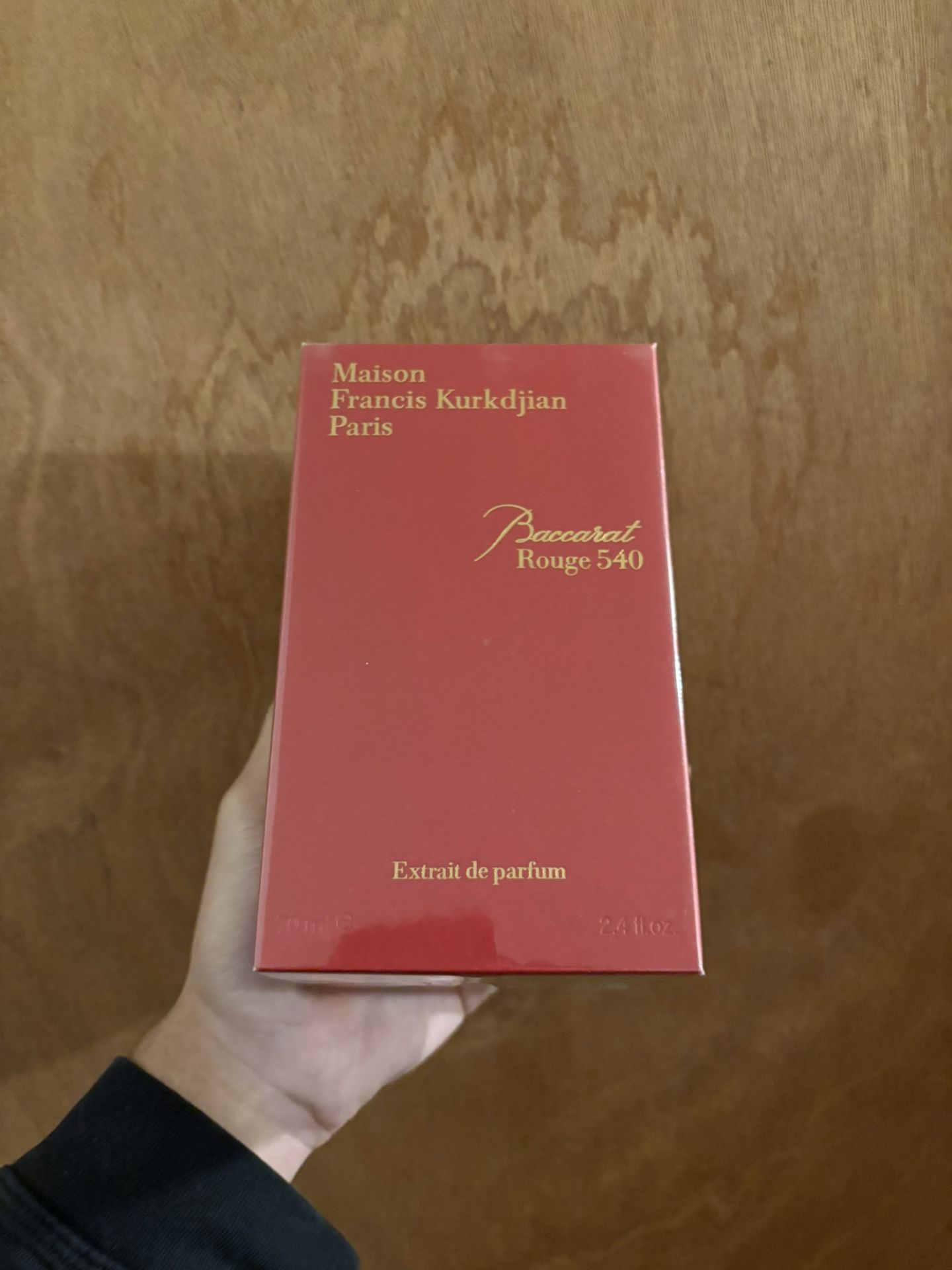 Baccarat Rouge 540 Cologne