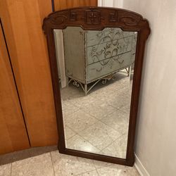 Wood Framed Mirror