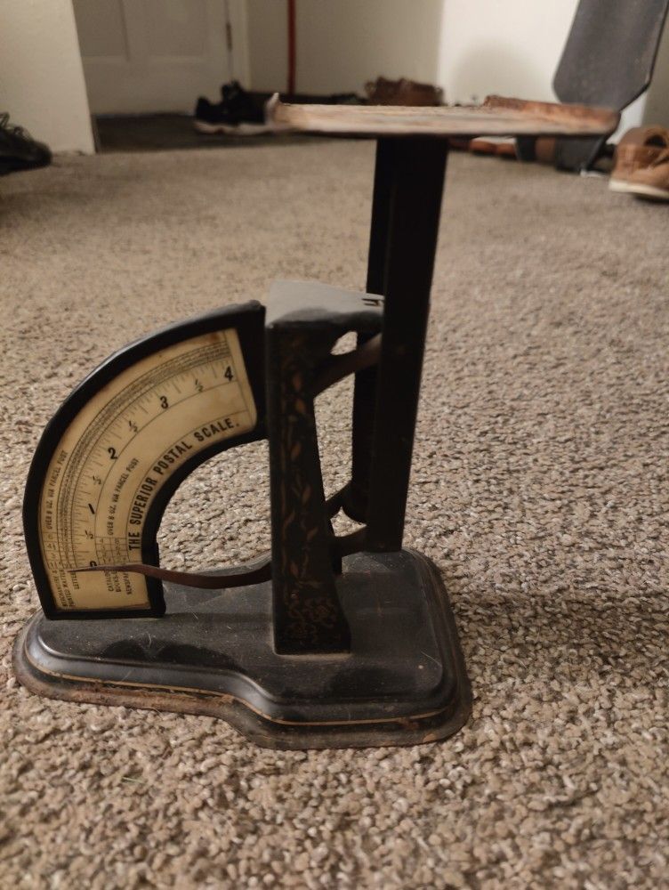 Antique Postal Service Parcel Scale