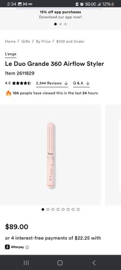 Le Duo Grande 360 Airflow