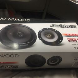Brand new Kenwood  39.95 Quantum Or Pioneer 6.5 coaxial car audio speakers