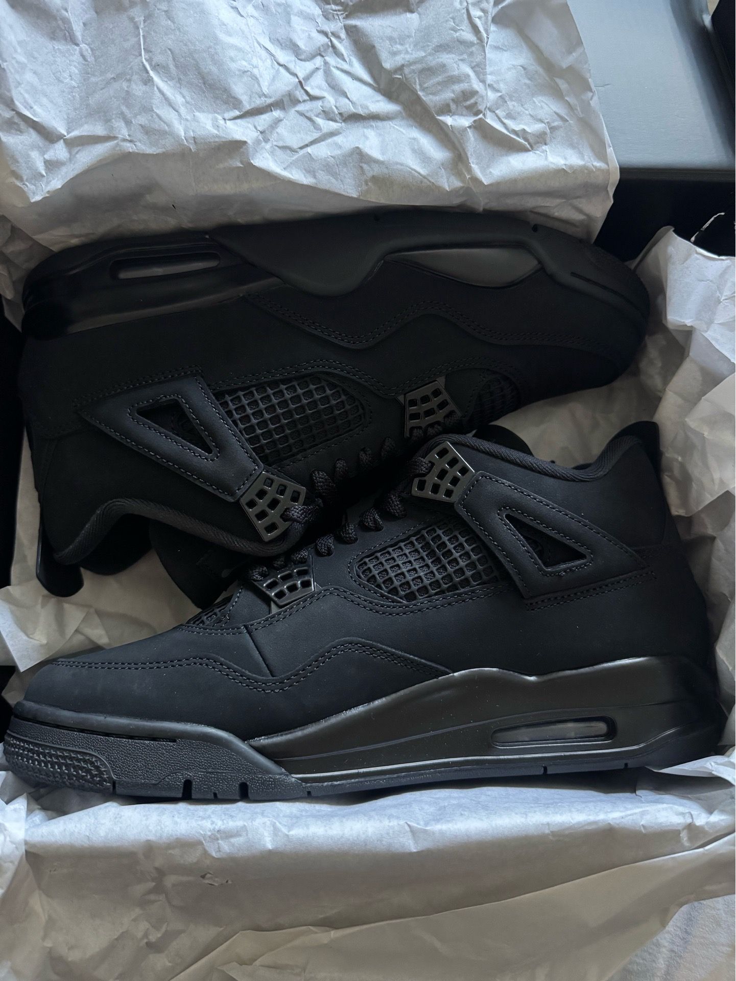 Jordan 4 Black cats men’s size 11