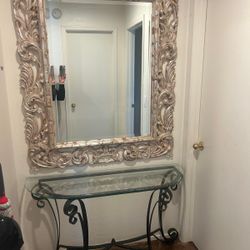 Mirror And Table 