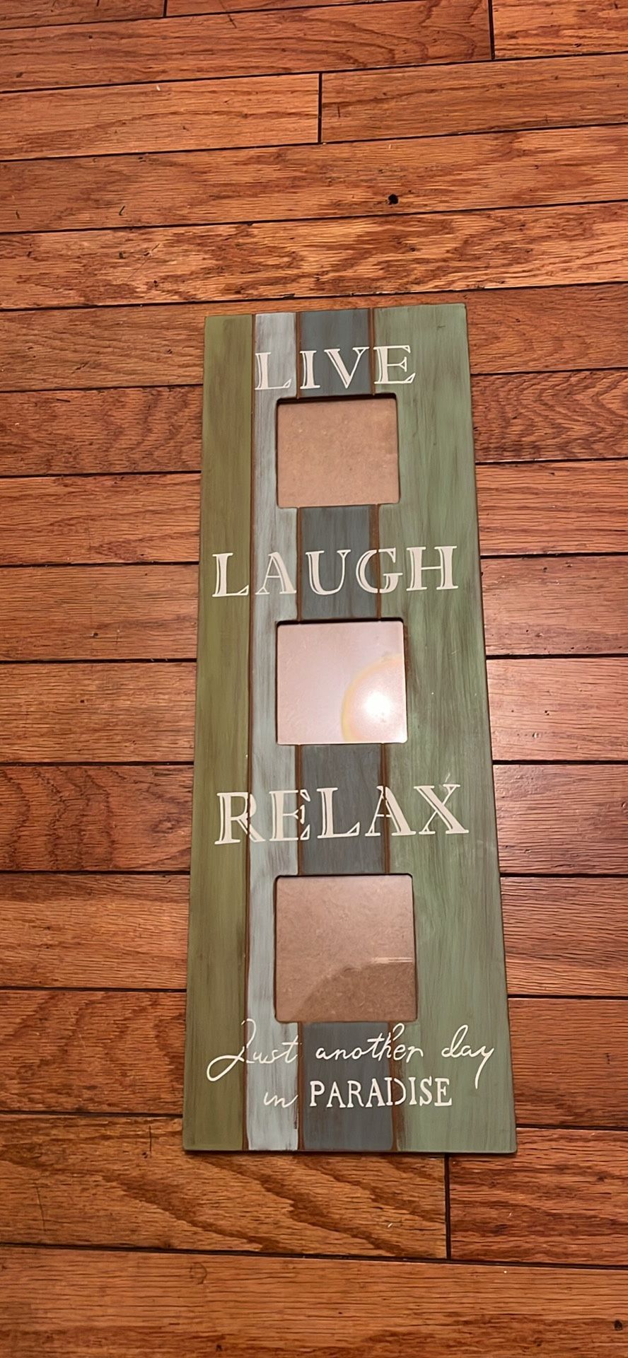 Green Live, Laugh, Relax Frame