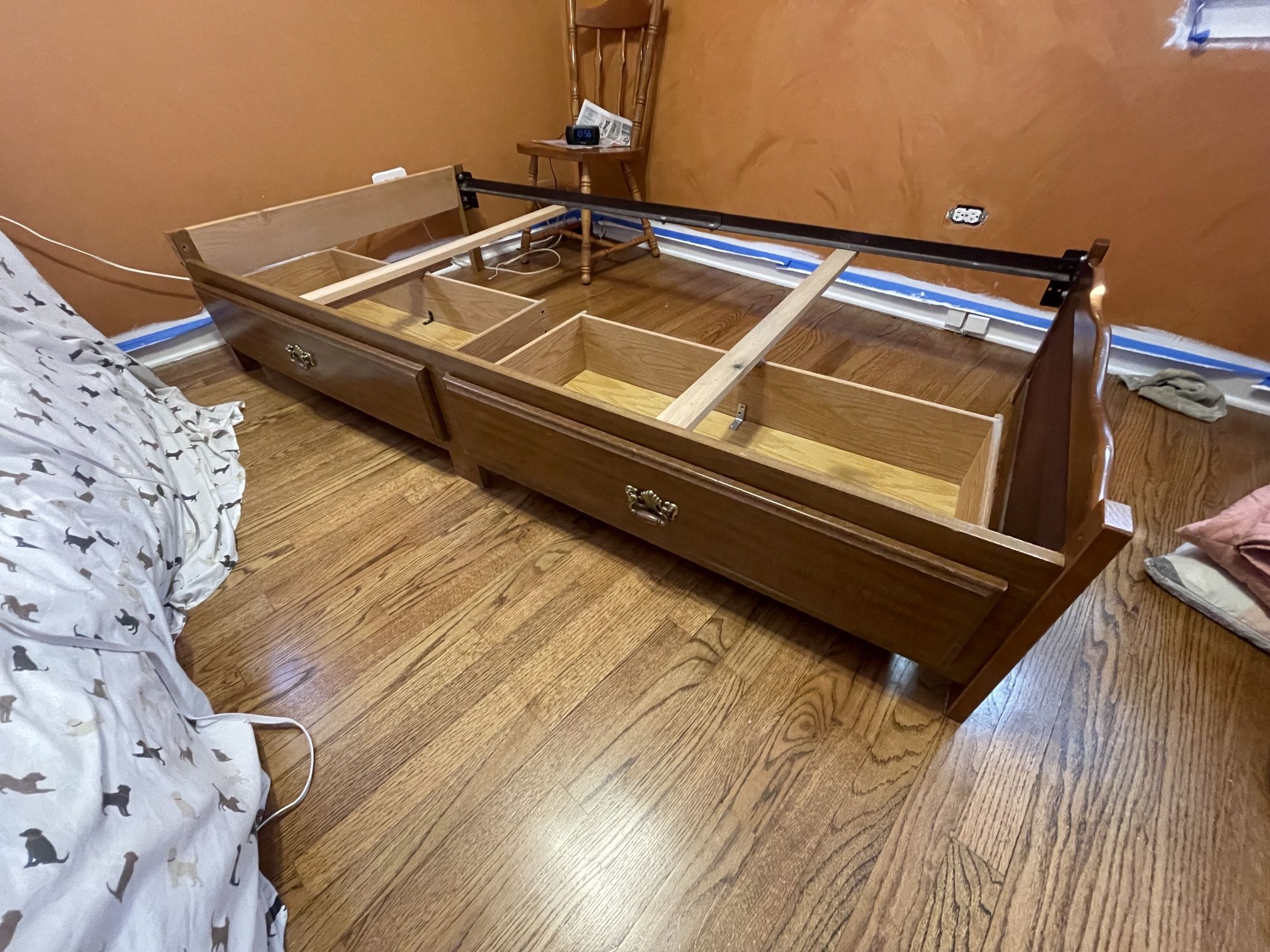 Twin Bed Frame With Storage
