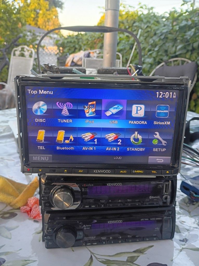 Kenwood Double Din Touchscreen Bluetooth