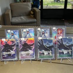 One Piece Cards JP Op-05 SRs!!