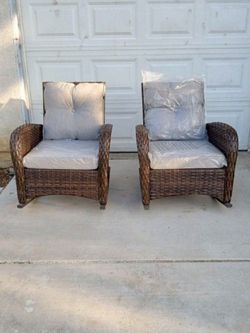 Two-piece patio rocking chair set outdoor patio rocking chair brand new ☑️✅🆕