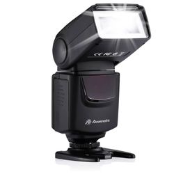 Powerextra Flash de cámara Speedlite DF-400 profesional para Canon Nikon Pentax Samsung Fujifilm Olympus Panasonic Sigma Minolta Leica Ricoh Cámaras r