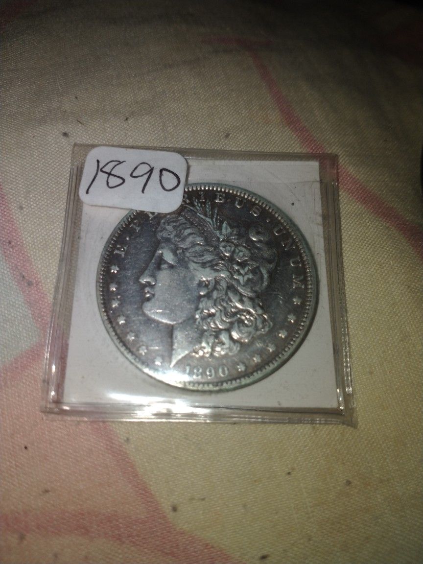 1890 Morgan Silver Dollar 