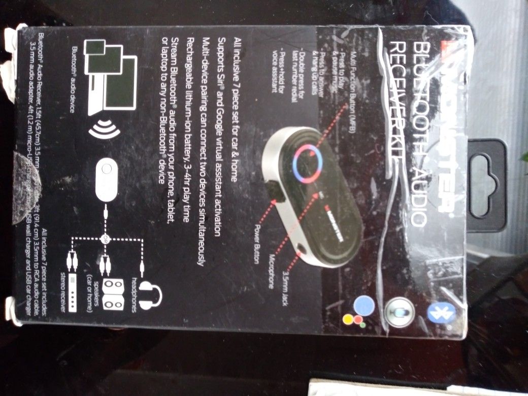 Monster Bluetooth Audio Receiver Kit
