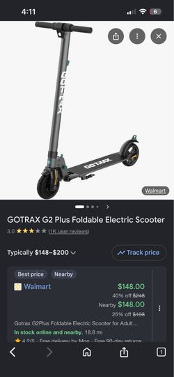 Gotrax g2 foldable electric scooter