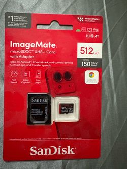 MicroSDXC UHS-I Card With Adapter