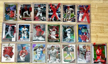 Shohei Ohtani Baseball Cards. Prices in Description (NM/M Condition)