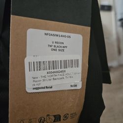 North Face Backpack Brand New