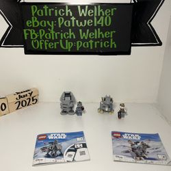 75298 LEGO Star Wars AT-AT vs. Tauntaun Microfighters