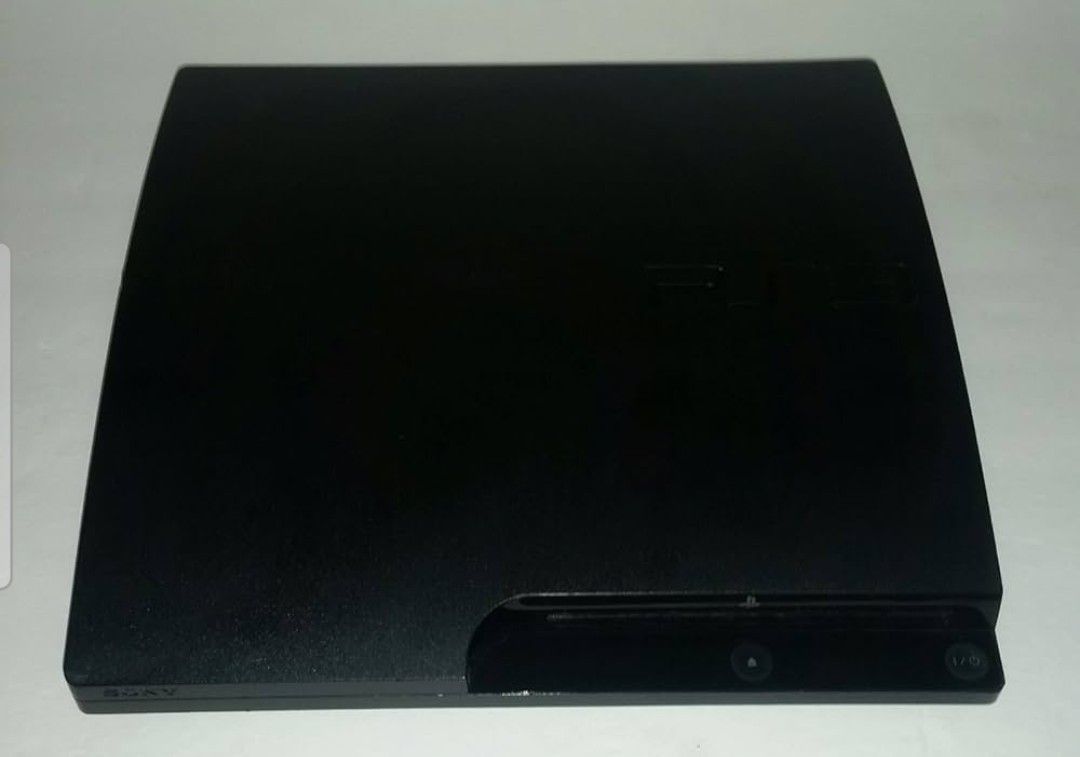 Sony PS3 PlayStation 3 Slim Edition Charcoal Black PS3 CECH-2001A 120GB