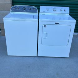 Washer and Gas Dryer