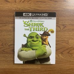 Shrek the Third 4K UHD Blu-ray Combo Pack (4K UHD Blu-ray + Blu-ray + Digital Code)