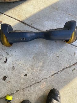 Self-Balancing Hoverboard Blue and Yellow