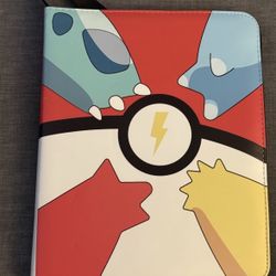 Pokemon 3 Ring Binder, 9-pocket pages, 50 pages!!!