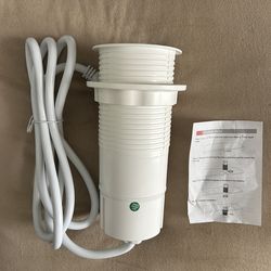 Space saver pop up outlet