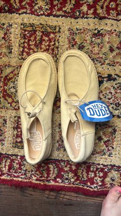 Hey Dude Canvas Slip-On Shoes Women’s size 9