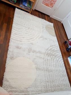 Nuloom Gloria Abstract Shag Area Rug, Cozy 1.85" Thick Piece for Bedroom Decor, Living Room D...