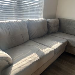 Gray Sectional Couch