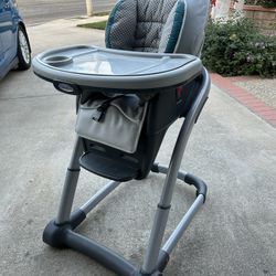 Graco Blossom 6 in 1 Convertible Highchair + Booster Seat