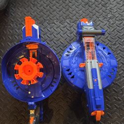 Pair Of NERF Hail Fire Guns