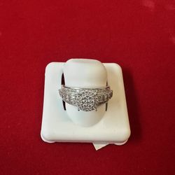 925 Silver Cz Ring $49