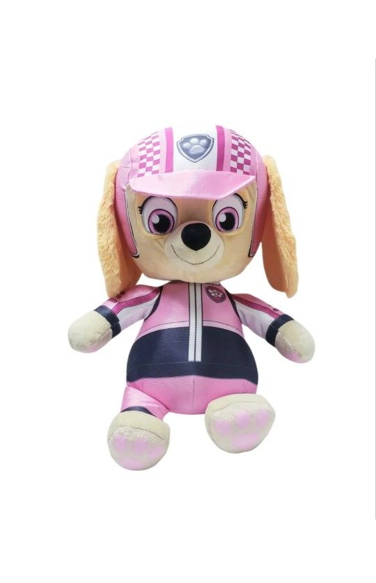 Paw Patrol Ready Race Rescue Pink Plush Skye Nickelodeon Helicopter 18" H