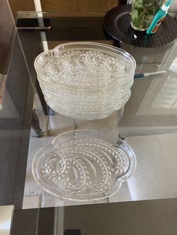 Glass plates dessert?