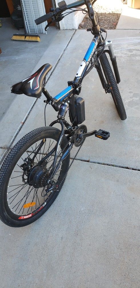 Ancheer Folding Electric Bike With Full Suspension