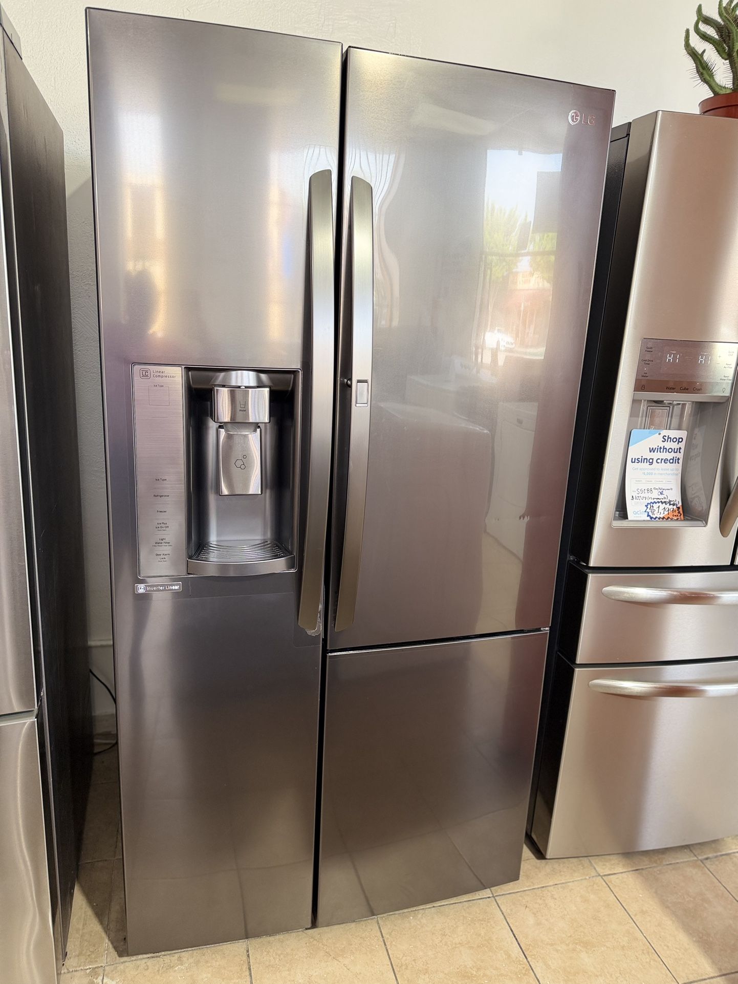 LG REFRIGERATOR FINANCING AVAILABLE 