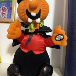 Vintage “Pumpkin Time” Animated Figure