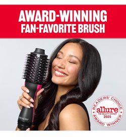 REVLON One-Step Volumizer Hair Dryer and Styler Easy Salon-Style Blowouts Less Frizz, More Shine, and Reduced Heat Damage, for All Hair Types and Leng