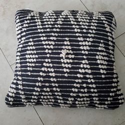 Black Beige Decor Pillow 