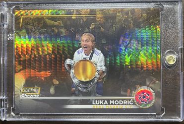 2023 Stadium Club Luka Modric Gold /50