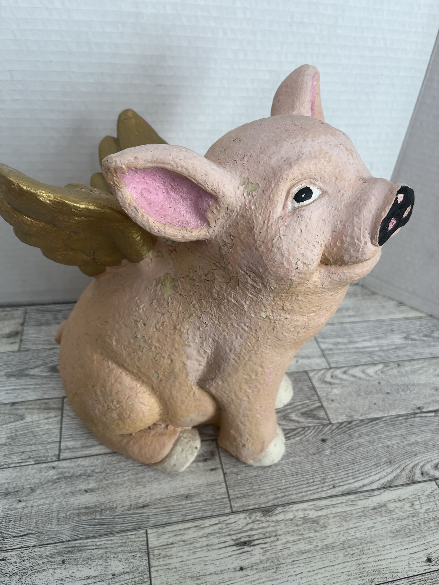 Pig With Wings Outdoor Decor (?)