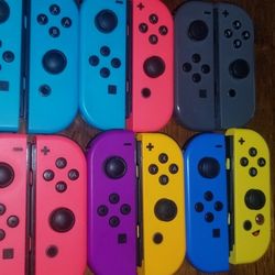 Nintendo Switch Joycons Joy Con Joy-con Controllers Extra Controllers
