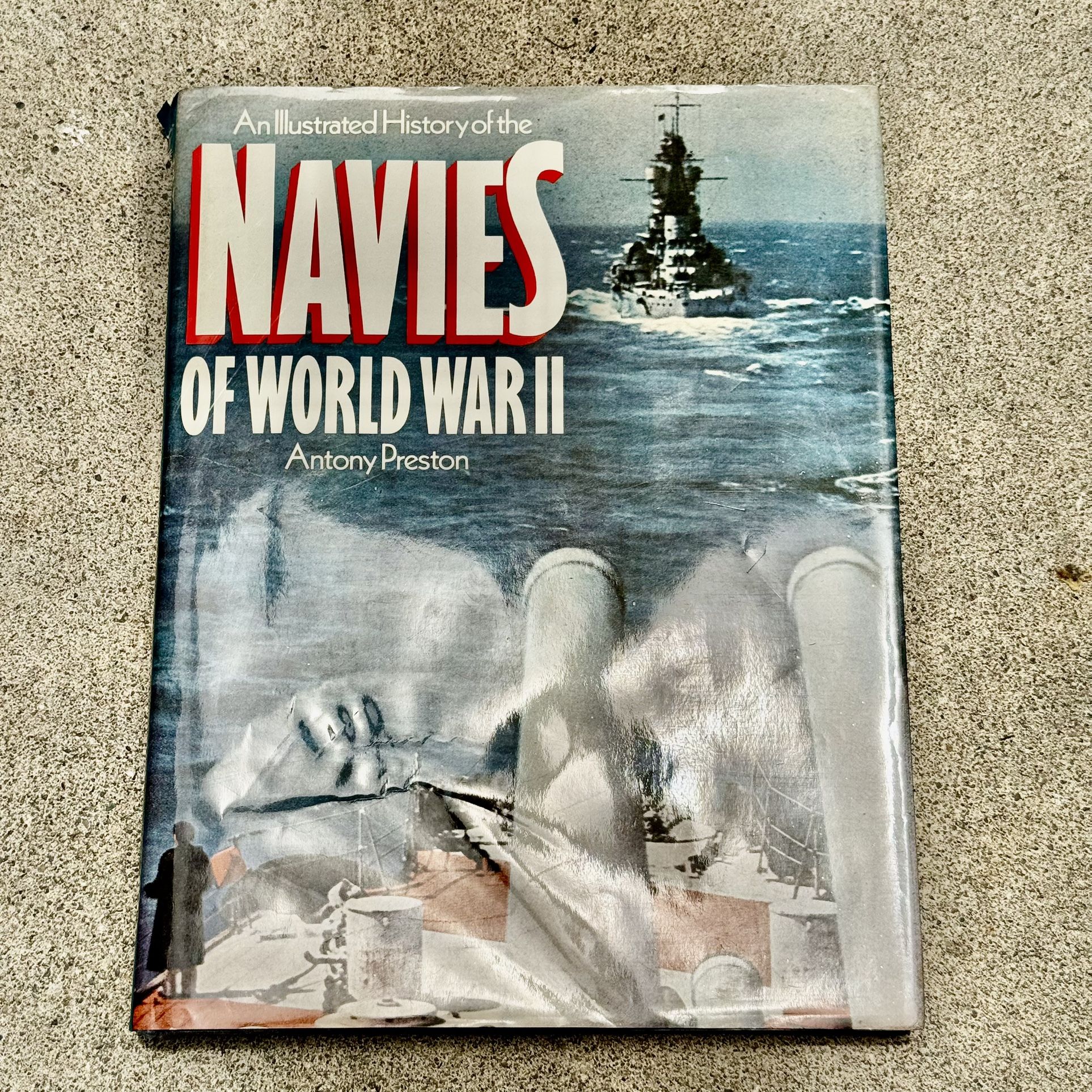 Military Navy Navies Book Of World II. Illustrated Hard Back
