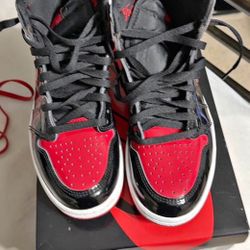 Jordan 1 Patent Bred Size 8