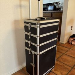5 Tier Rolling Train makeup organizer