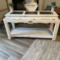 Rustic/Farmhouse Style Console Or Entryway Table
