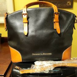 Authentic Dooney & Bourke Leather Handbag