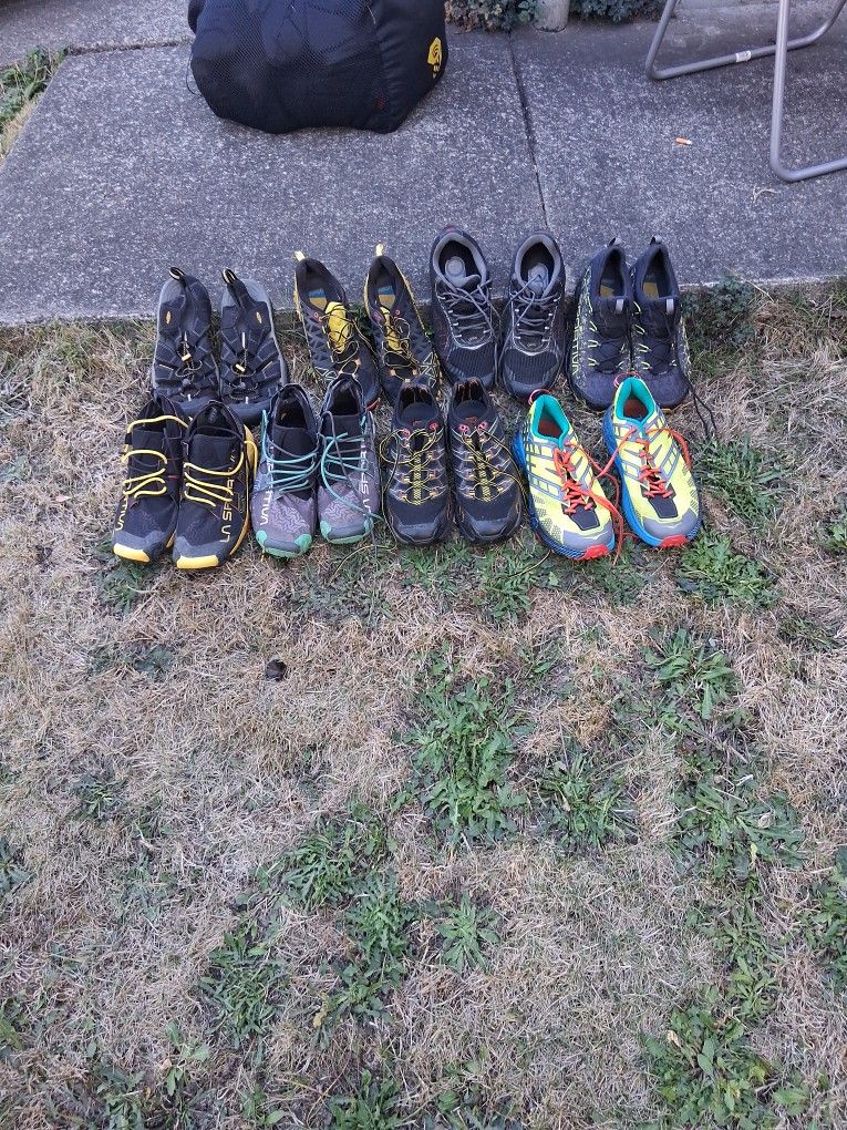 Hiking And Trail Shoes + Others Like New