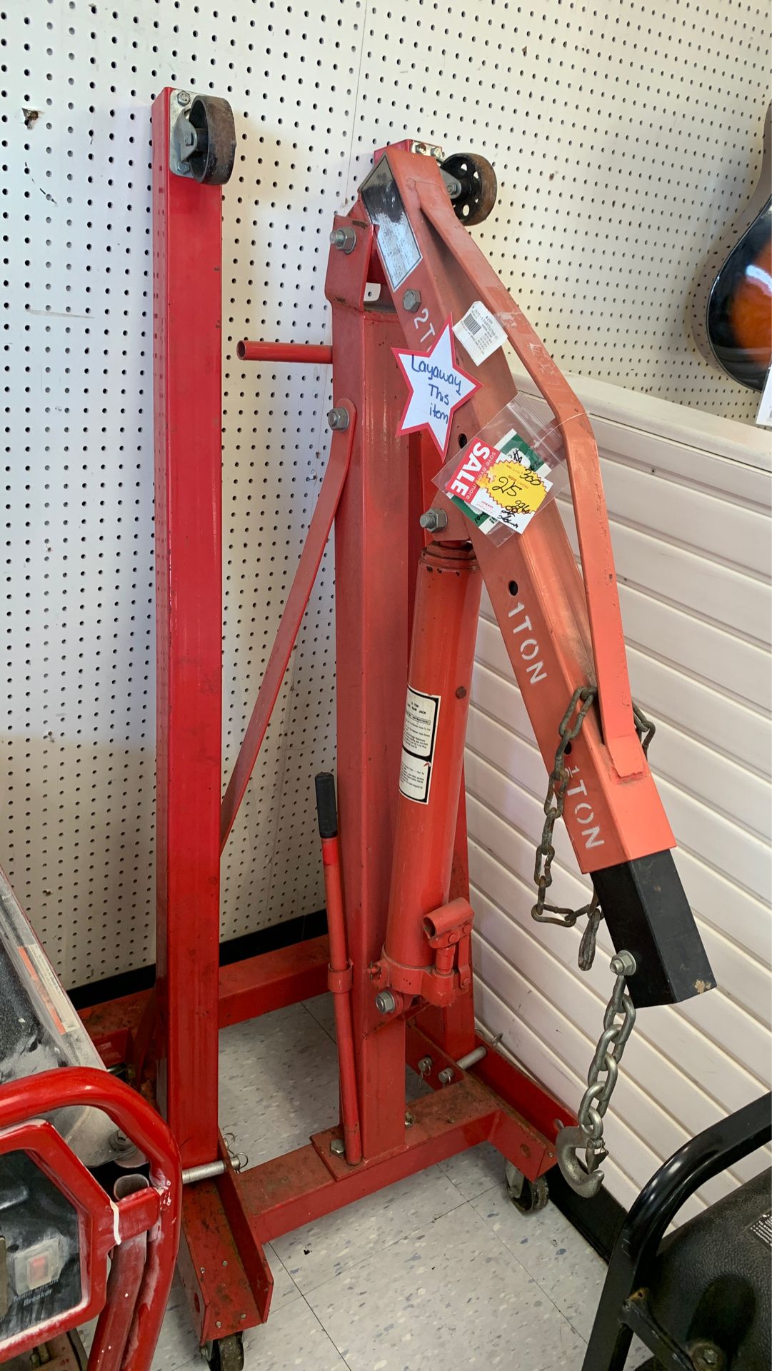 Fixing cars ๐! Engine holder $215 or layaway for 20 down